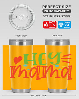 hey mama Style 16#- autism- Tumbler
