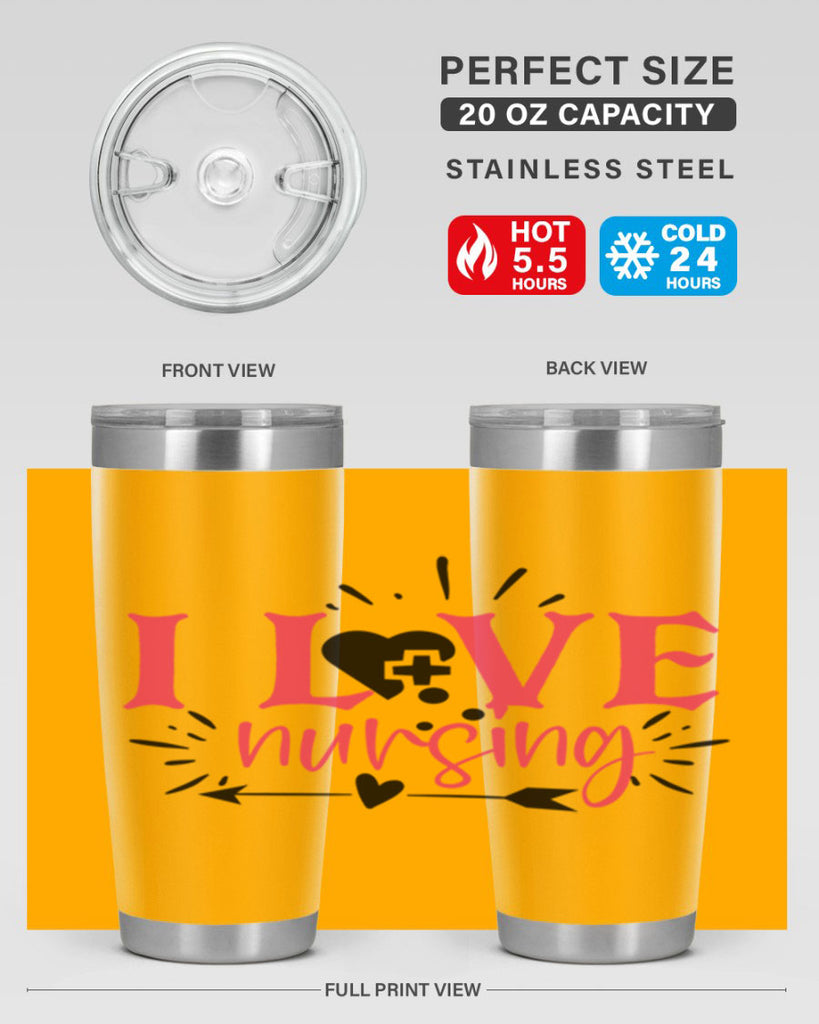i love nursing Style Style 174#- nurse- tumbler