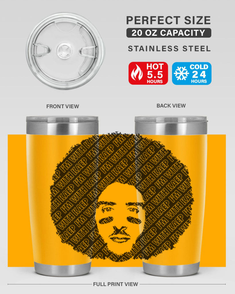 imwithkaep 24#- black men - boys- tumbler