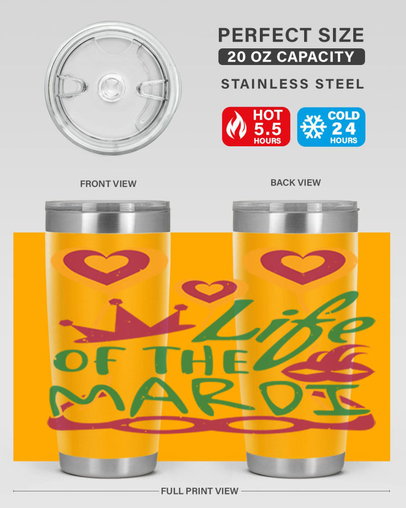 life of the mardi 49#- mardi gras- Tumbler