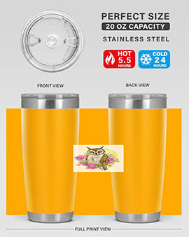 owl 24#- owl- Tumblers