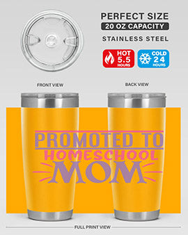 promoted to homeschool mom Style 49#- corona virus- Tumbler