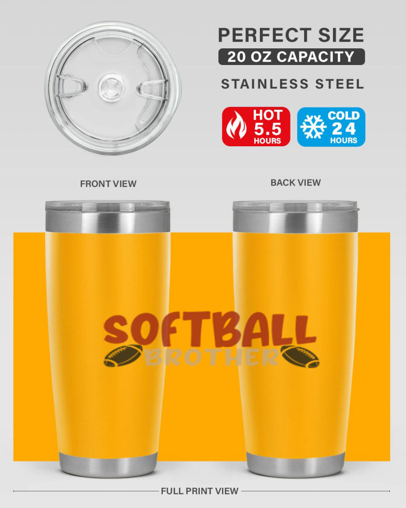 softball brother 2276#- softball- Tumbler