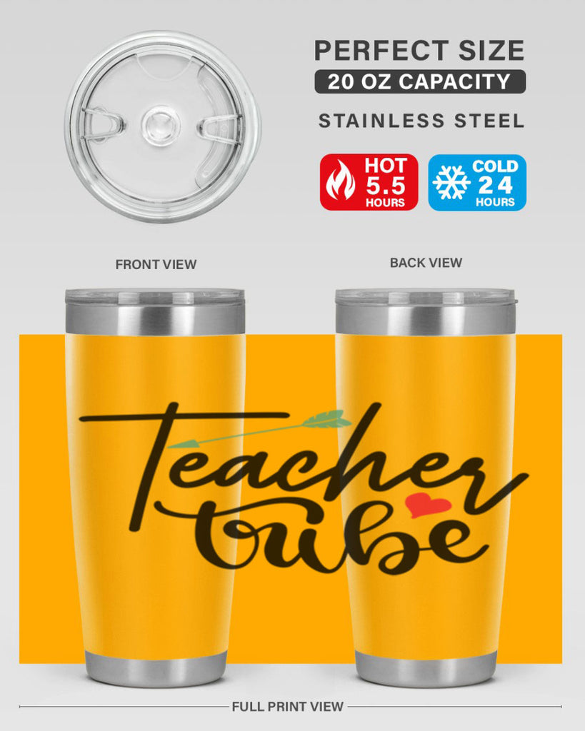 teacher tribe Style 200#- teacher- tumbler