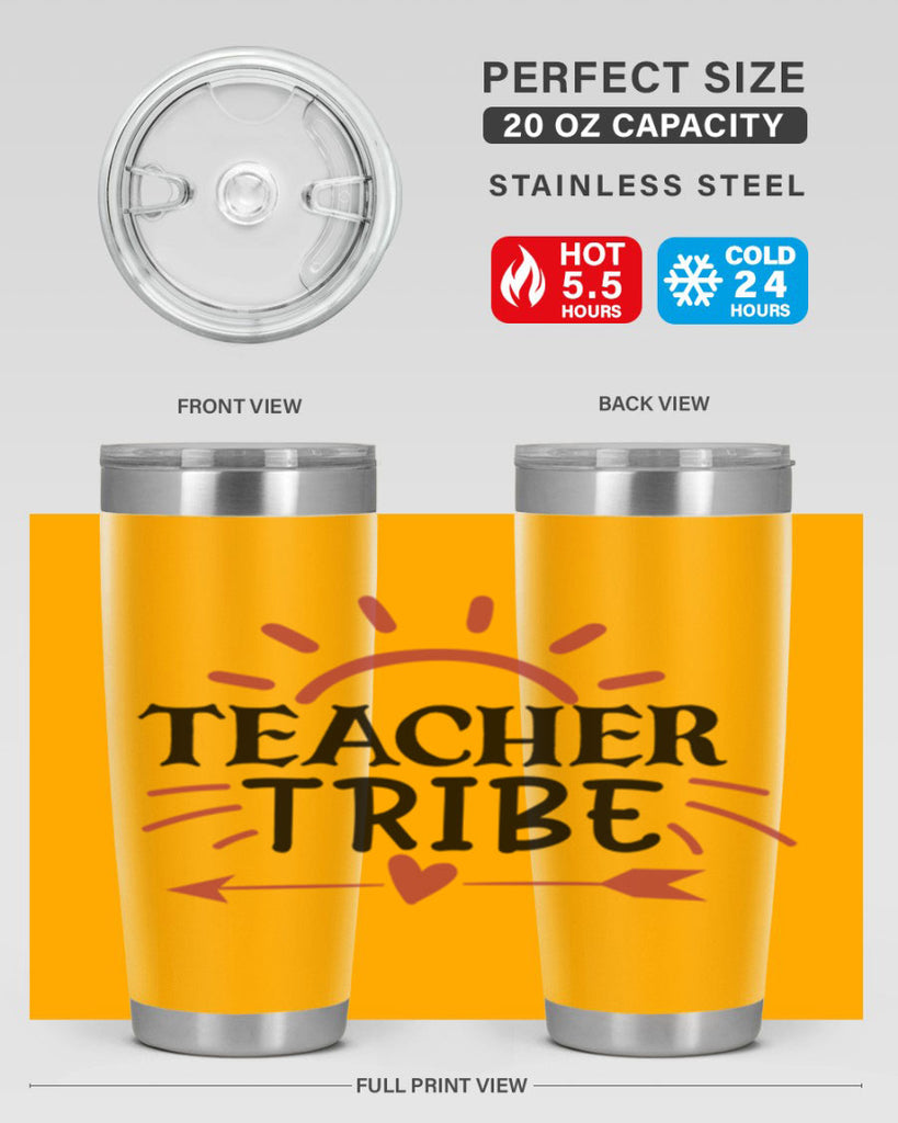 teacher tribe Style 201#- teacher- tumbler