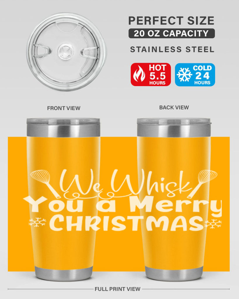 we whisk you a merry christmas 21#- kitchen- Tumbler