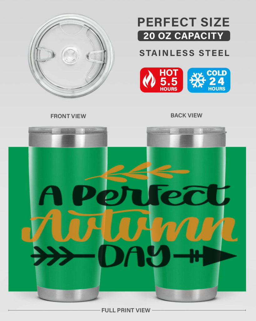A Perfect Autumn Day 470#- fall- Tumbler