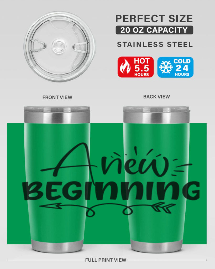 A new beginning 1#- spring- Tumbler