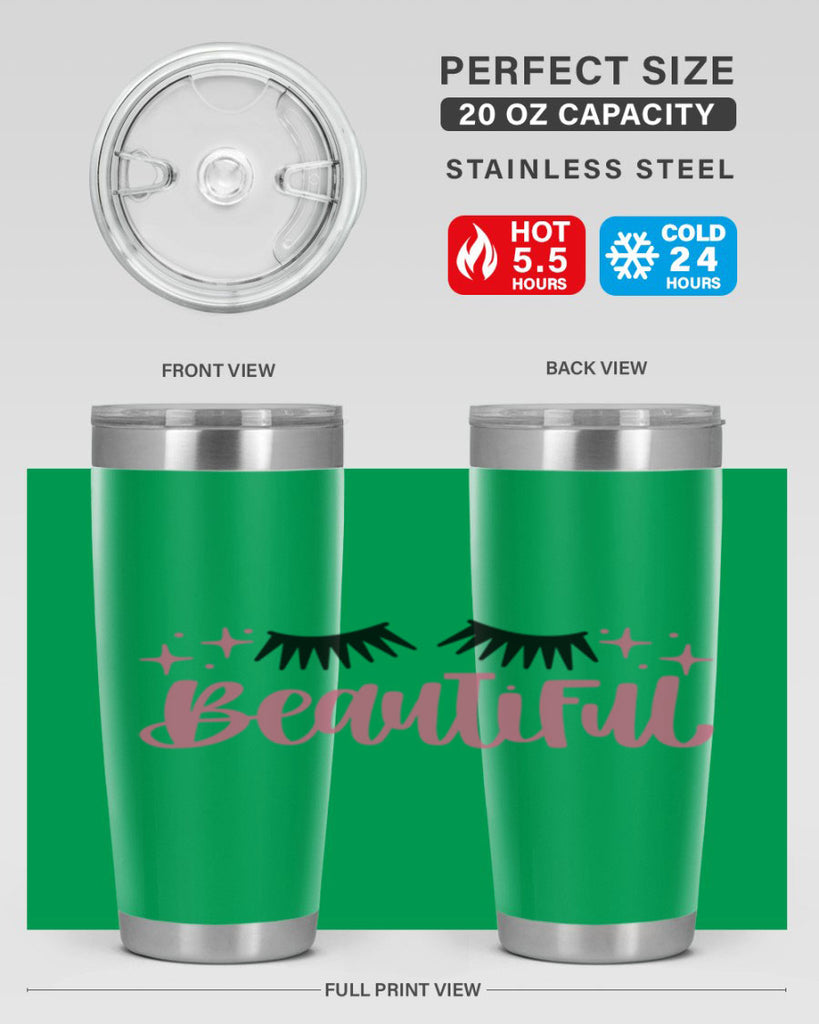 Beautiful Style 140#- make up- Tumbler