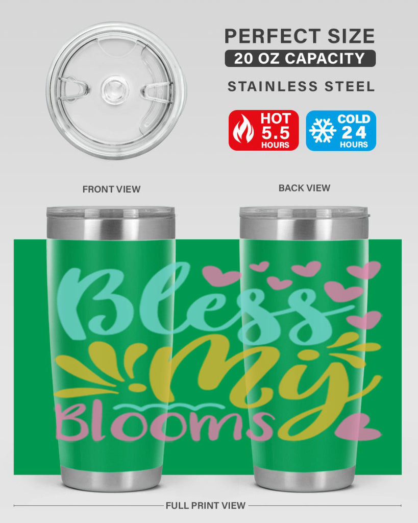 Bless my blooms Style 69#- summer- Tumbler