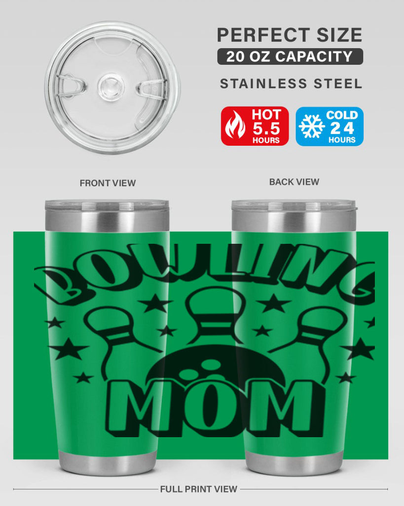 Bowling mom 1404#- bowlig- Tumbler