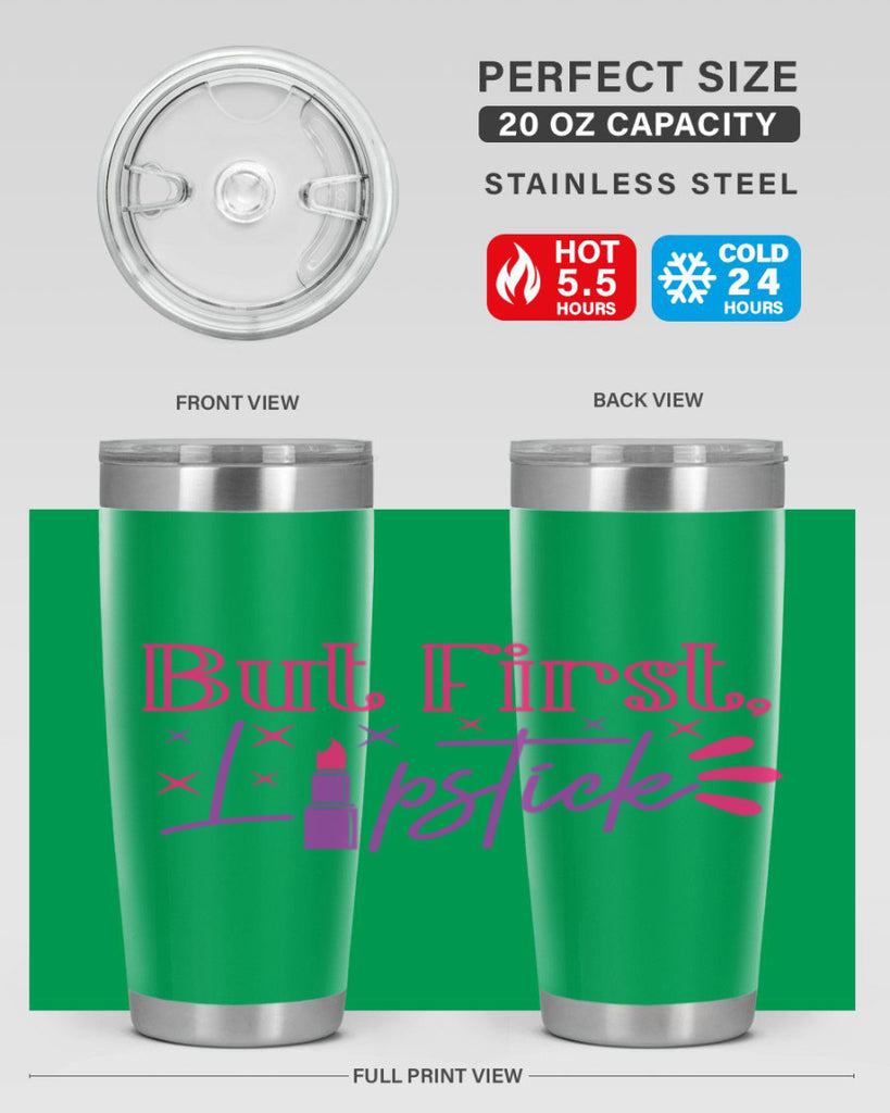But First Lipstick Style 244#- make up- Tumbler