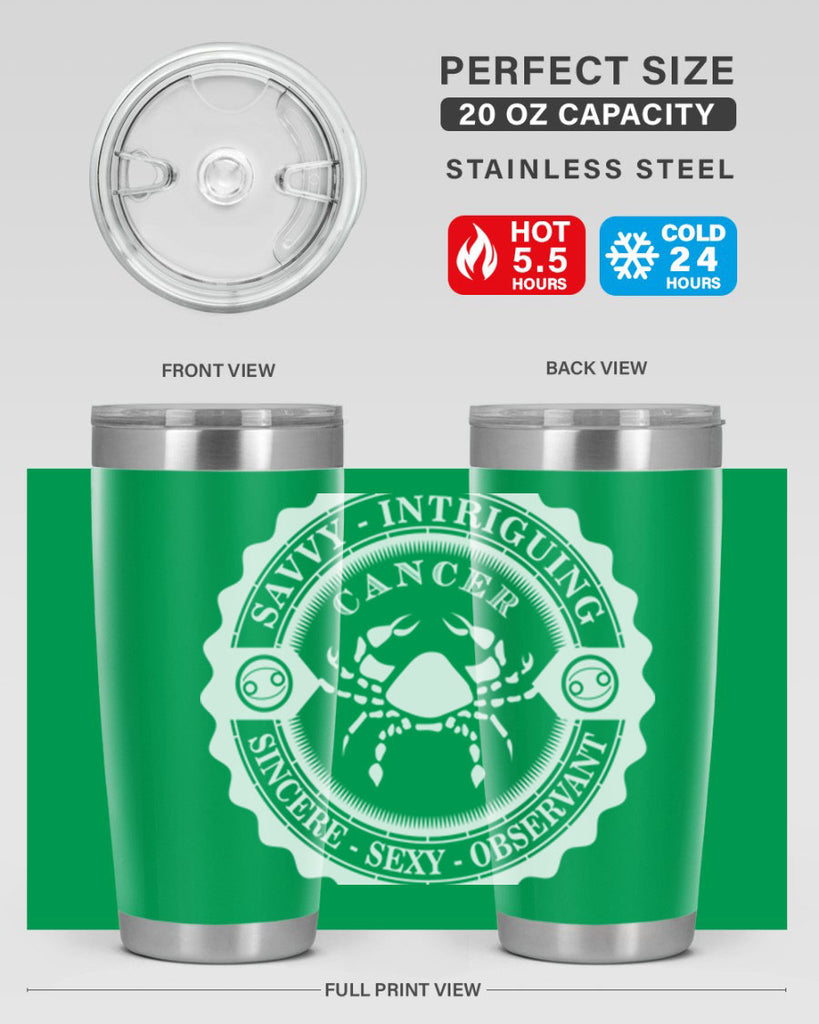 Cancer 16#- zodiac- Tumbler