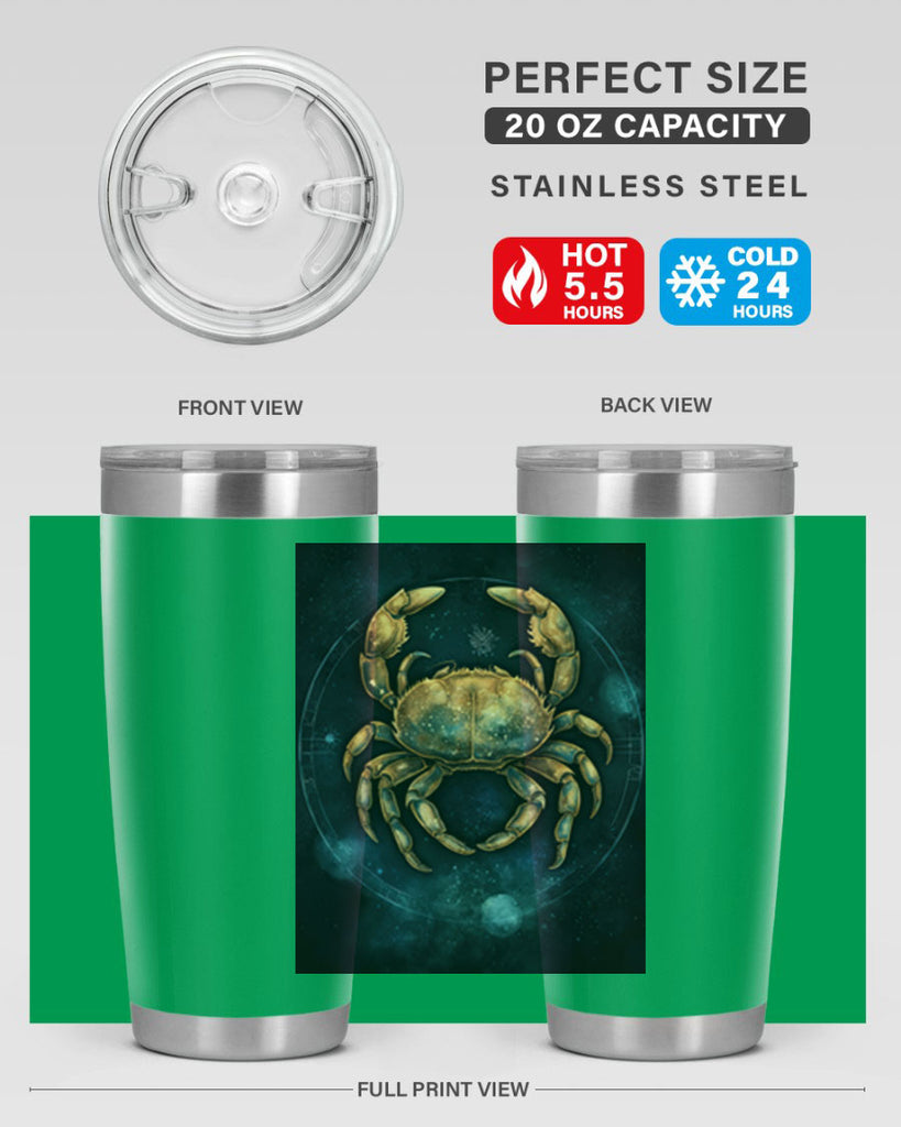 Cancer 57#- zodiac- Tumbler