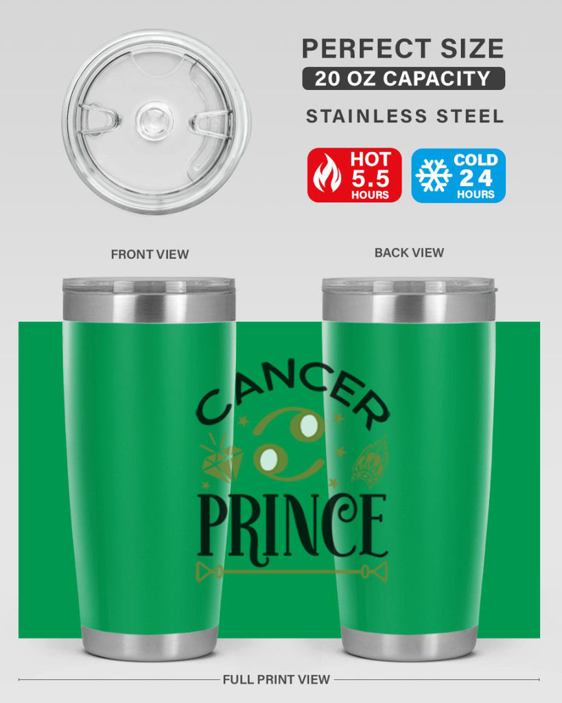 Cancer prince 159#- zodiac- Tumbler
