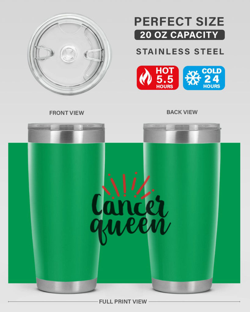 Cancer queen 149#- zodiac- Tumbler