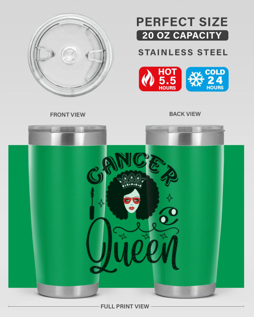 Cancer queen 162#- zodiac- Tumbler