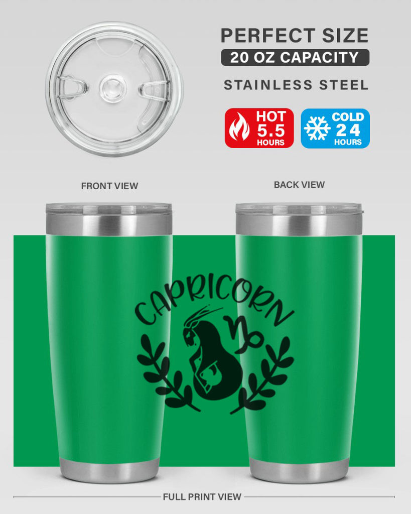 Capricorn 192#- zodiac- Tumbler