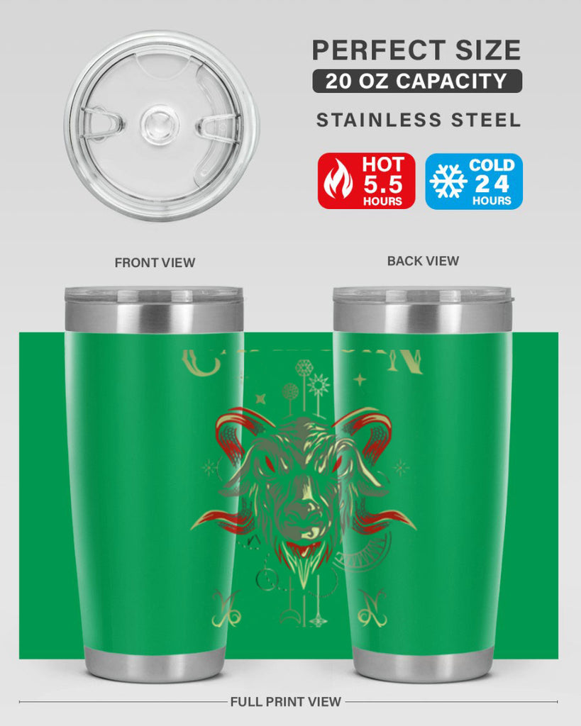 Capricorn 198#- zodiac- Tumbler