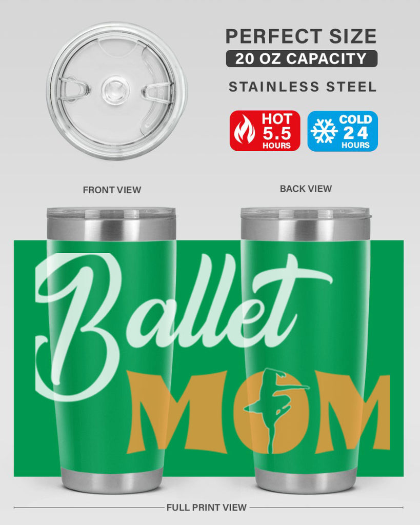 Fitted Dance Mom Ballet SVG Ballet 40#- ballet- Tumbler