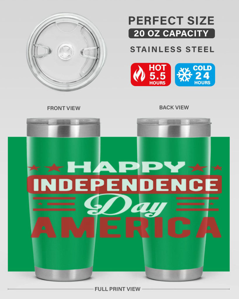Happy independece day America Style 103#- Fourt Of July- Tumbler