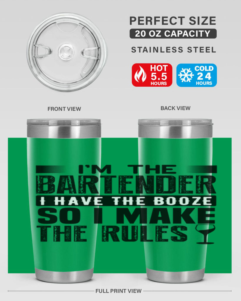 I’m the bartender Style 14#- bartender- tumbler