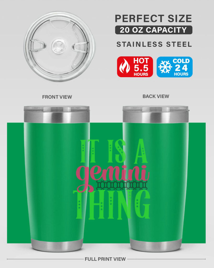 It is a gemini thing 254#- zodiac- Tumbler