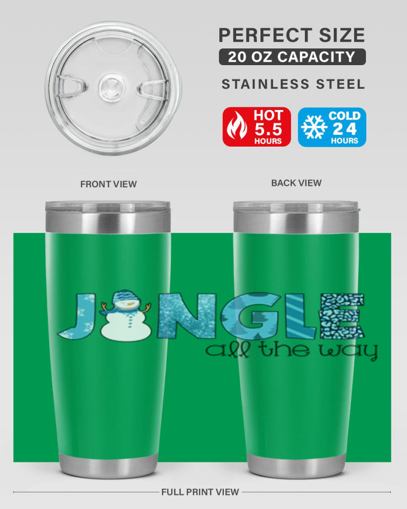 Jingle all the way 279#- winter- Tumbler