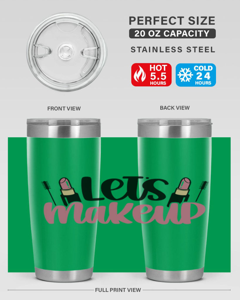 Let∩s Makeup Style 62#- make up- Tumbler