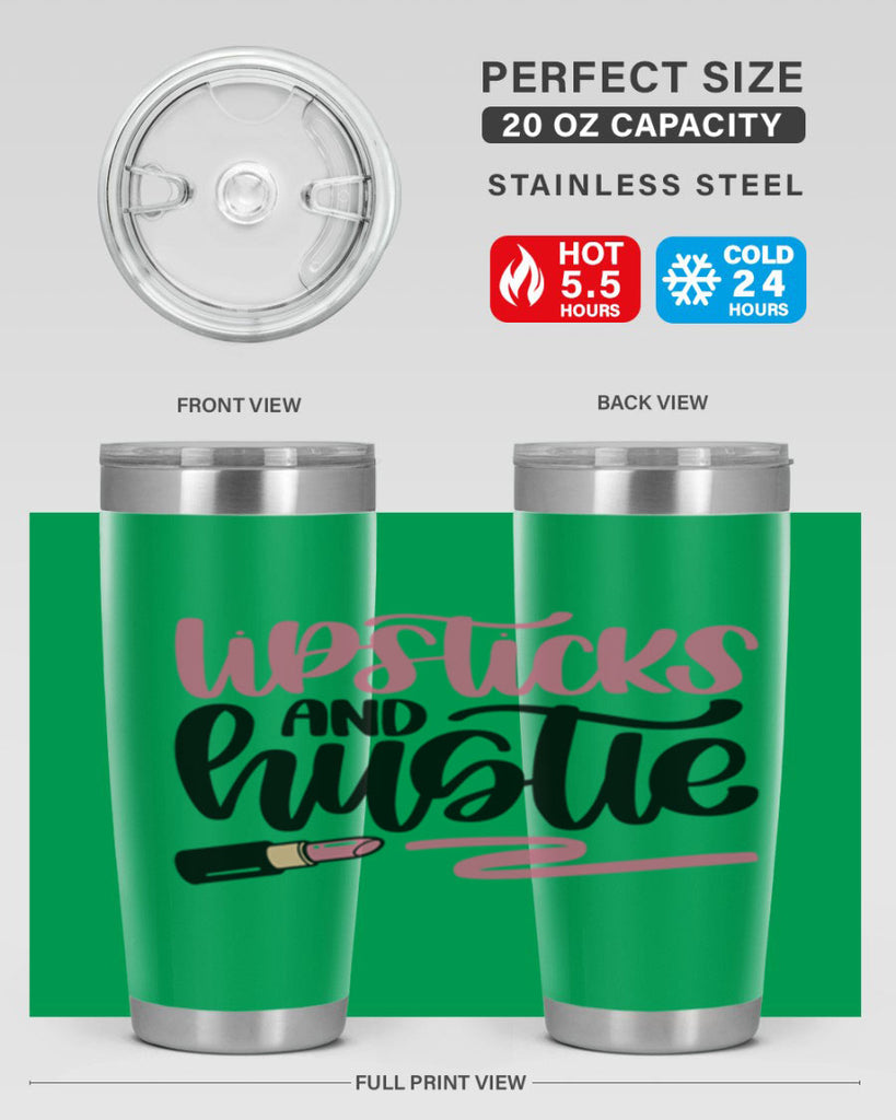 Lipstick And Hustie Style 59#- make up- Tumbler