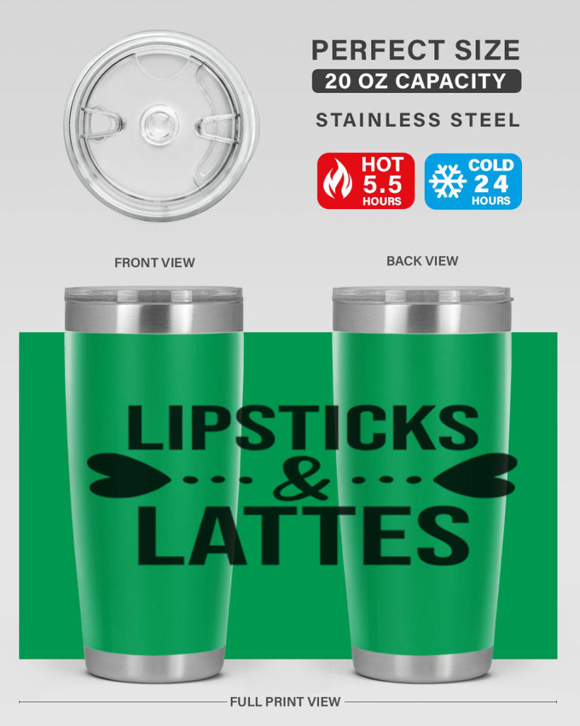 Lipsticks Lattes 114#- fashion- Cotton Tank