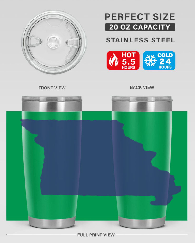 Missouri 26#- stateflags- Tumbler