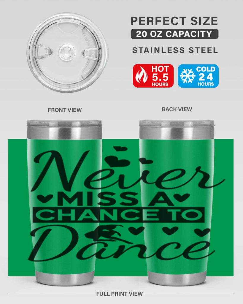 Never Miss a Chance to Dance 65#- ballet- Tumbler