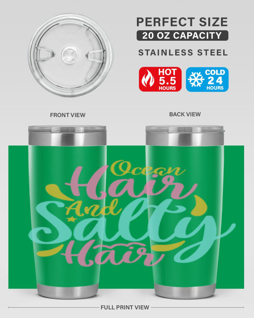 OCEAN HAIR SALTY HAIR Style 60#- summer- Tumbler