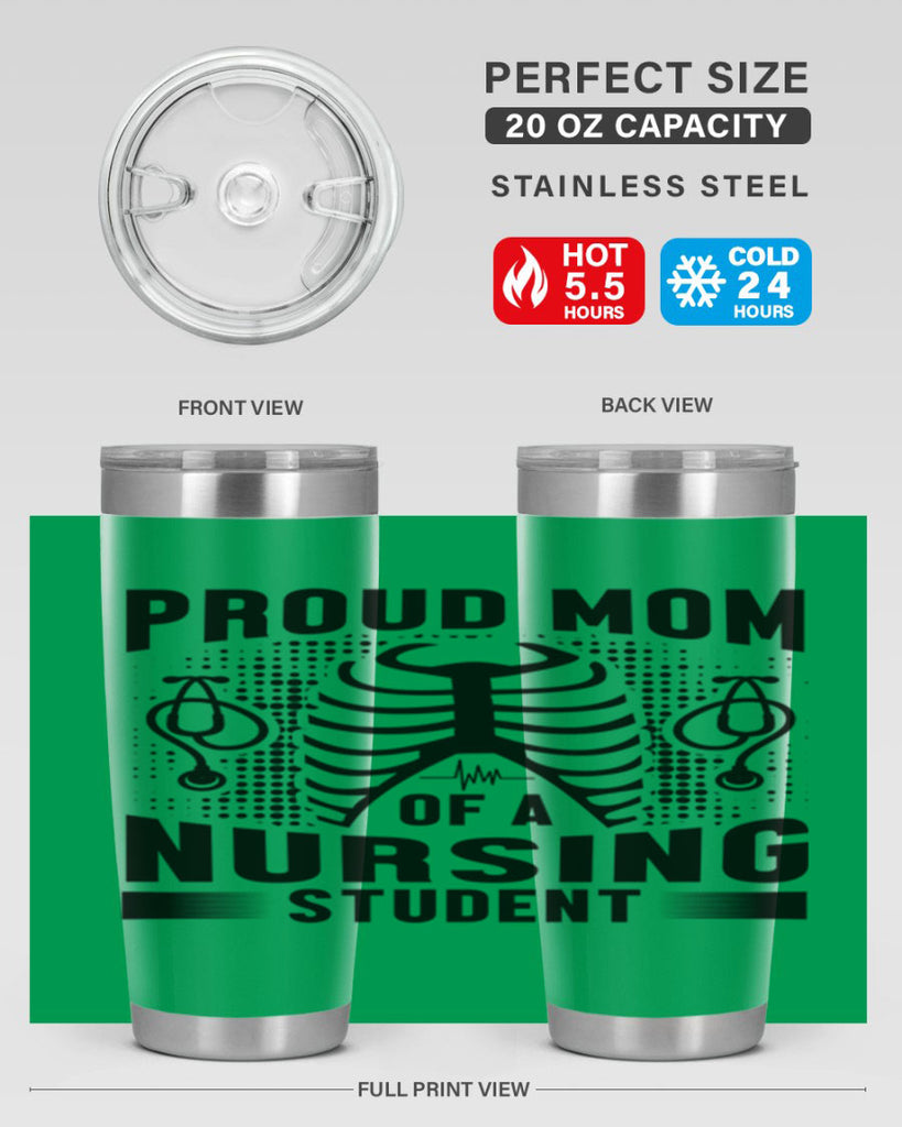 Proud mom Style 255#- nurse- tumbler