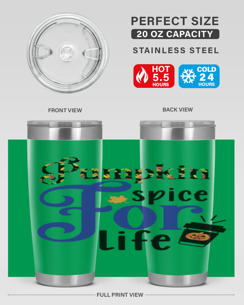 Pumpkinspiceforlife 566#- fall- Tumbler