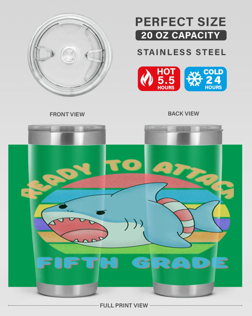 Ready to Attack 5th Grade 21#- 5th grade- Tumbler