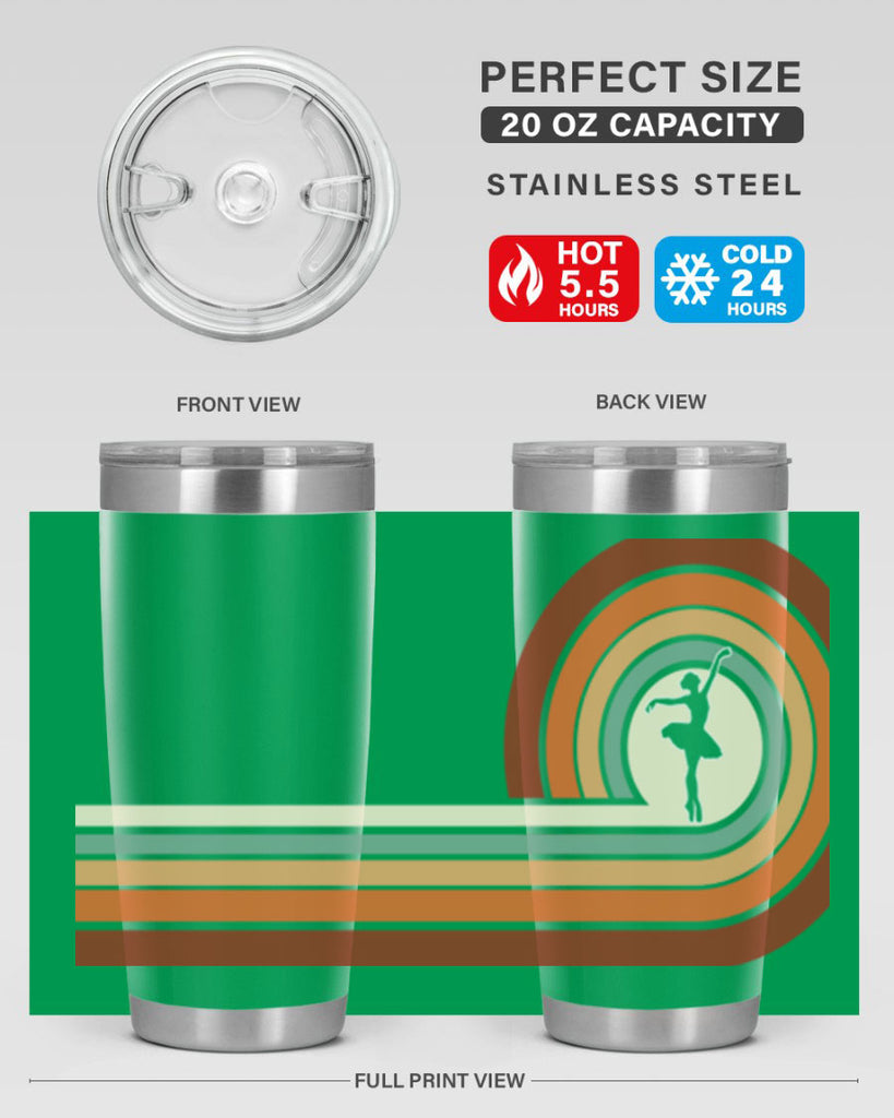 Retro Ballet Evolution For Ballerinas Ballet 74#- ballet- Tumbler
