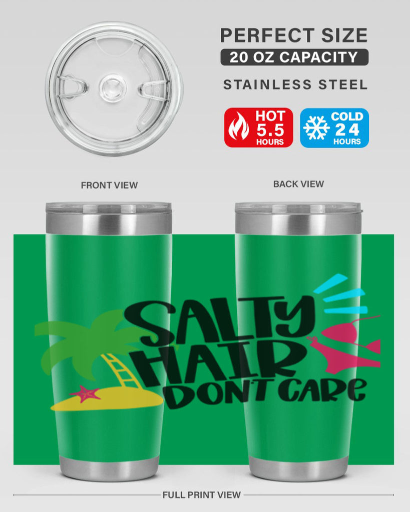 Salty Hair Dont Care Style 29#- summer- Tumbler