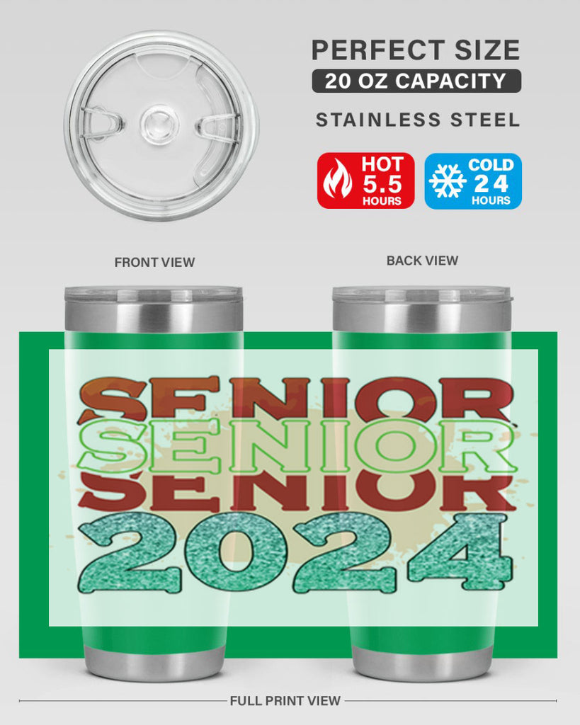 Senior 2024 1 10#- 12th grade- Tumbler