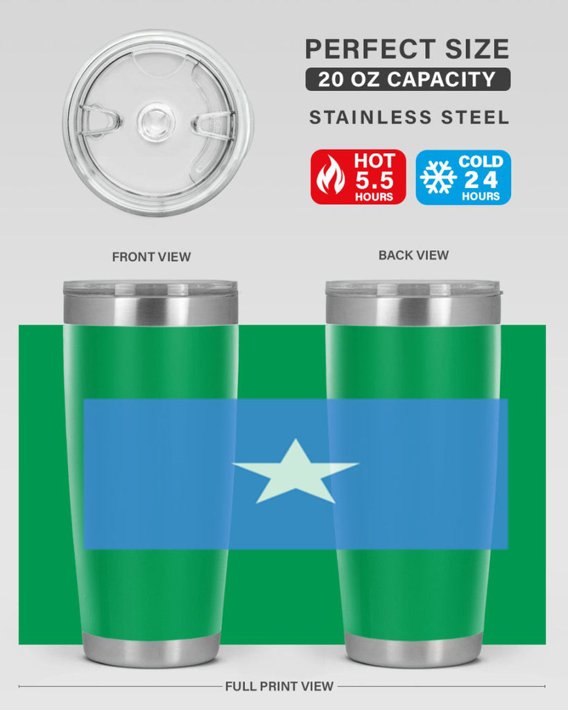 Somalia 37#- world flags- Tumbler