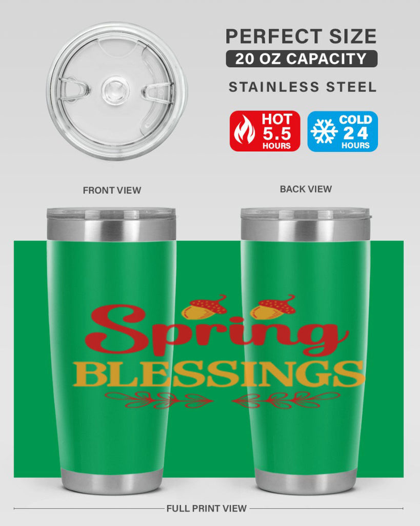 Spring blessings 421#- spring- Tumbler