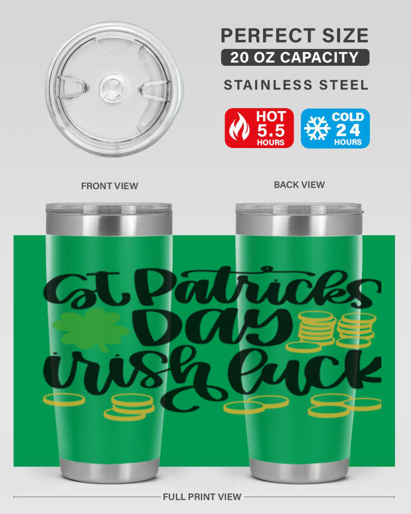 St Patricks Day Irish Luck Style 28#- St Patricks Day- Tumbler