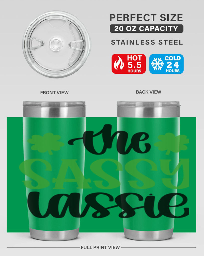 The Sassy Iassie Style 26#- St Patricks Day- Tumbler