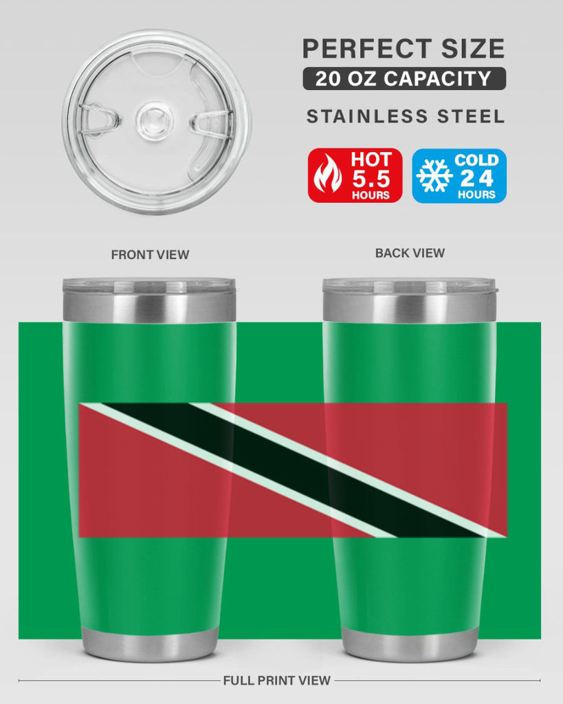 Trinidad and Tobago 19#- world flags- Tumbler