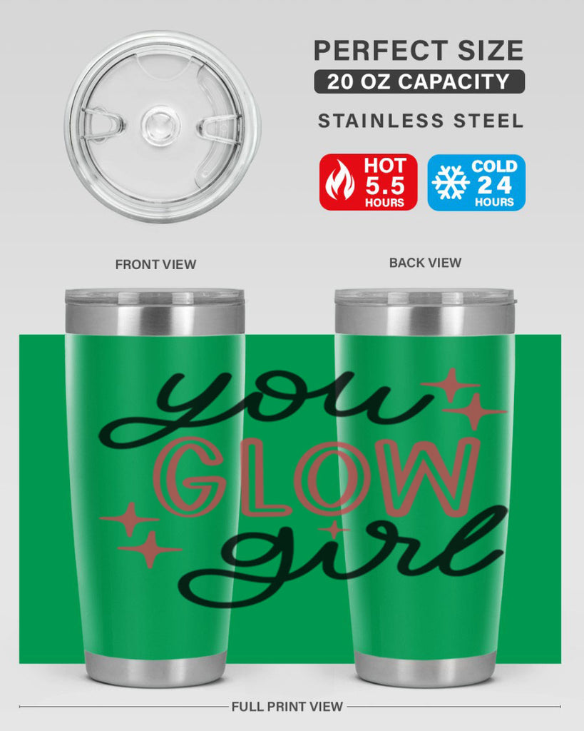 You Glow Girl Style 5#- make up- Tumbler