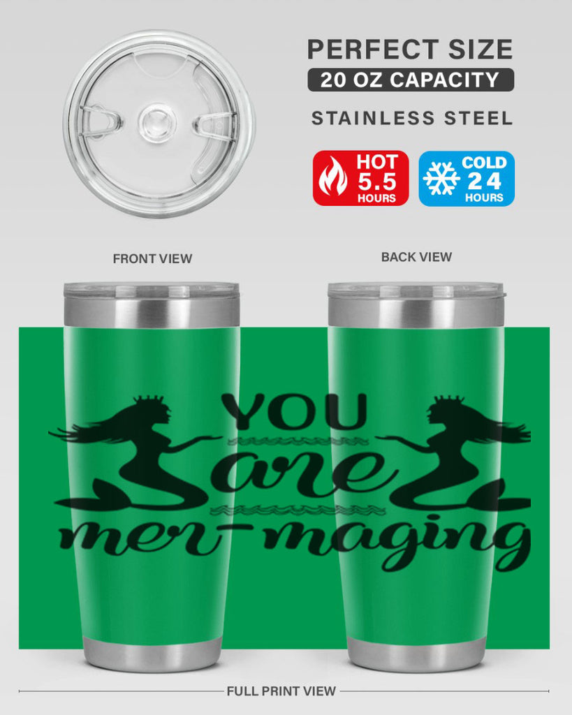 You are mermaging design 686#- mermaid- Tumbler