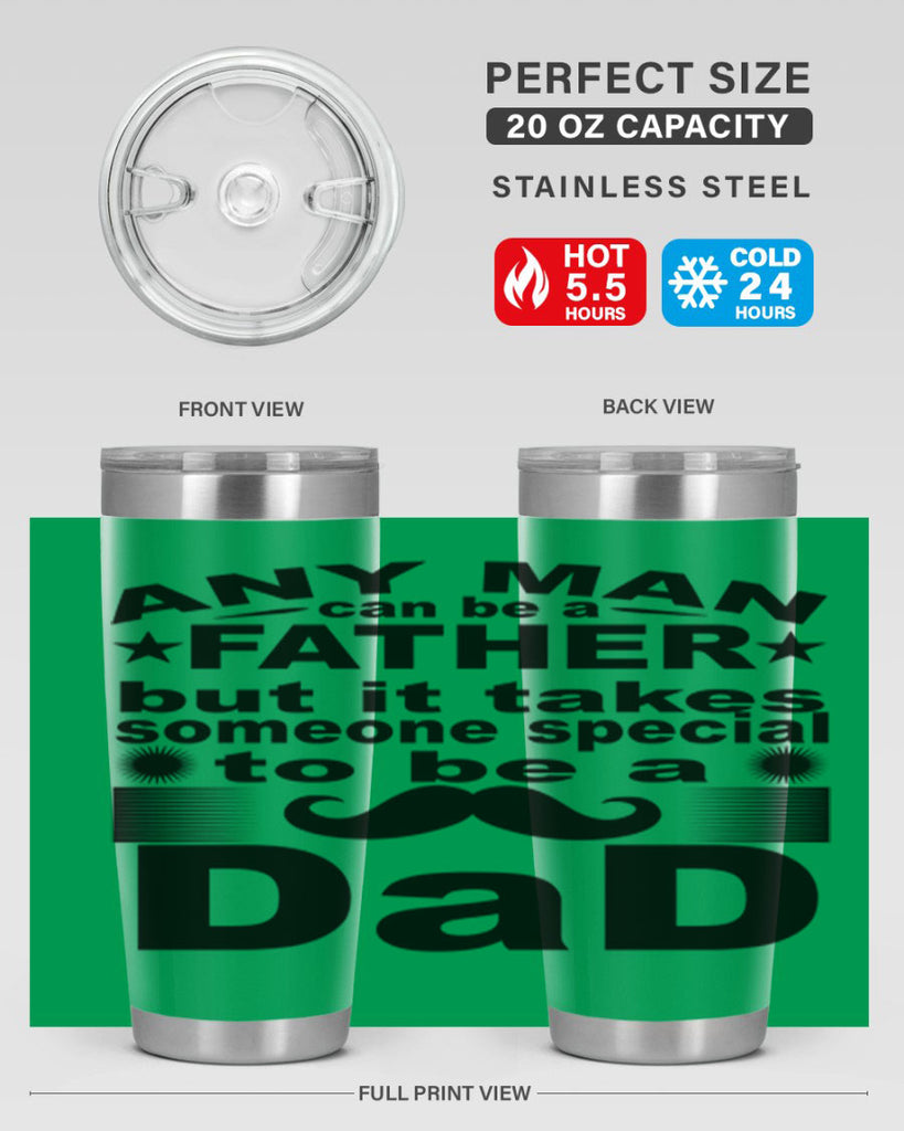 any man father pnga 238#- fathers day- Tumbler