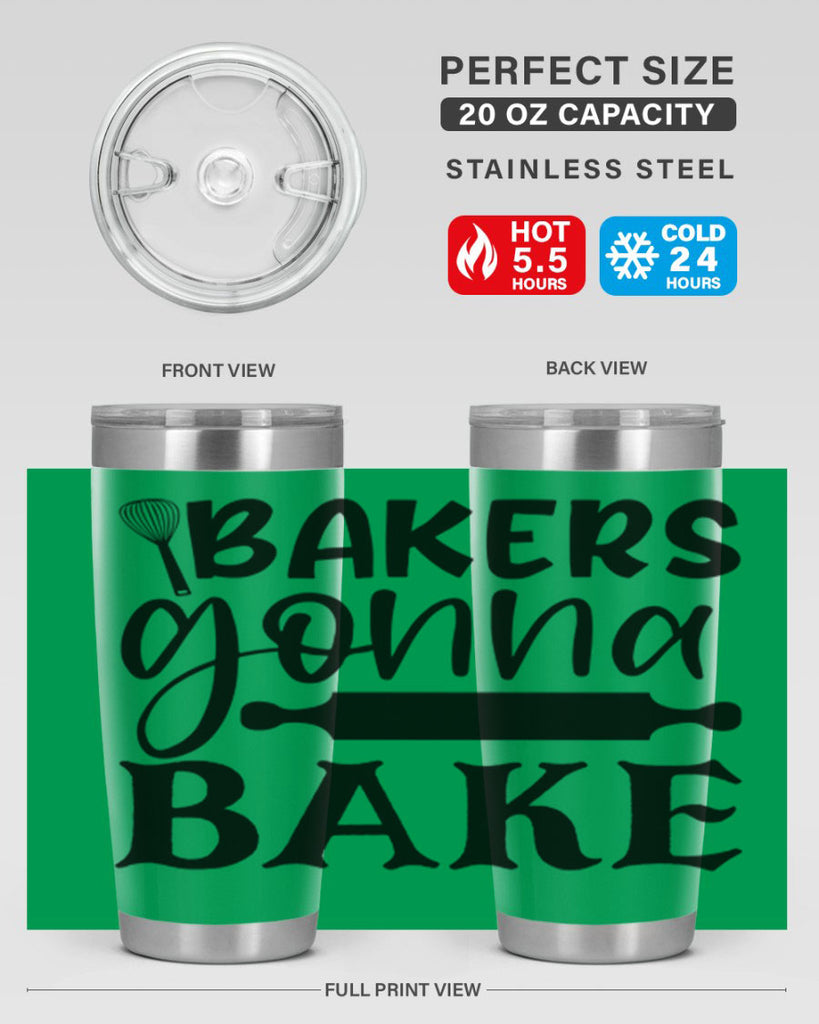 bakers gonna bake 5#- kitchen- Tumbler