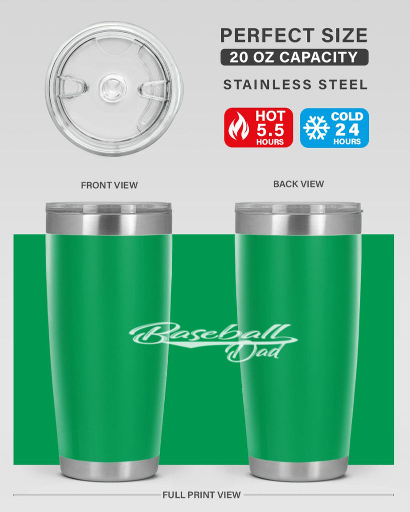 baseball dadk 49#- dad- Tumbler
